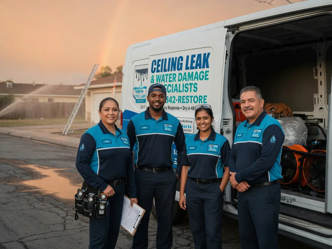 Ceiling Leak Cleanup company in Westons Mills, NY